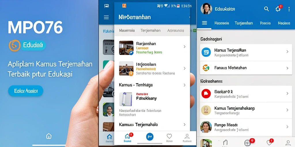 Tampilan antarmuka MPO76 yang simpel dan fungsional.
