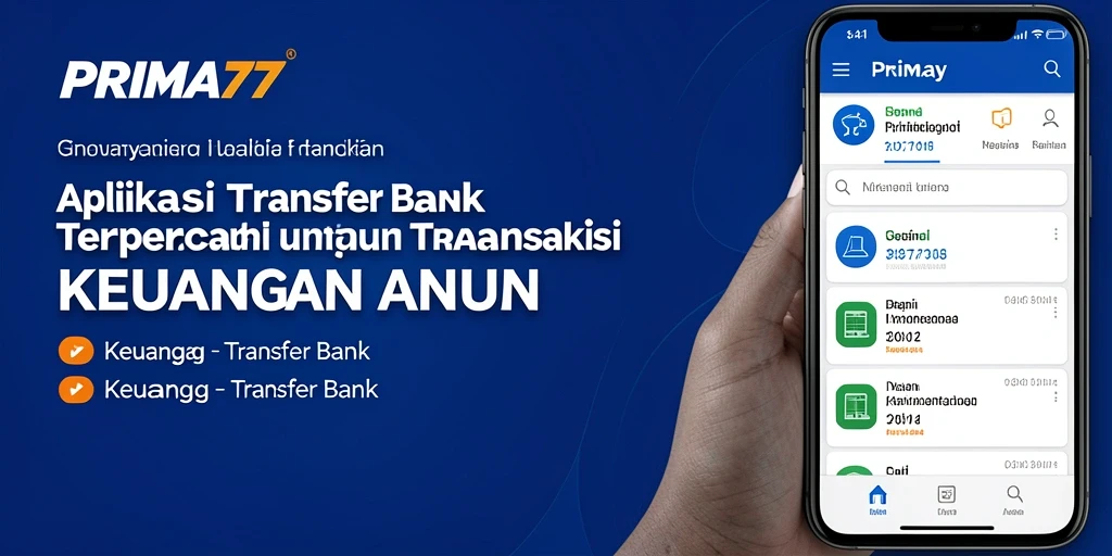 Tampilan antarmuka utama PRIMA77 yang intuitif dan fungsional.